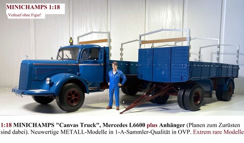 Minichamps lastzug - 1:18, minichamps-lastzug